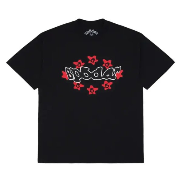 Spider Warped Black T-Shirt
