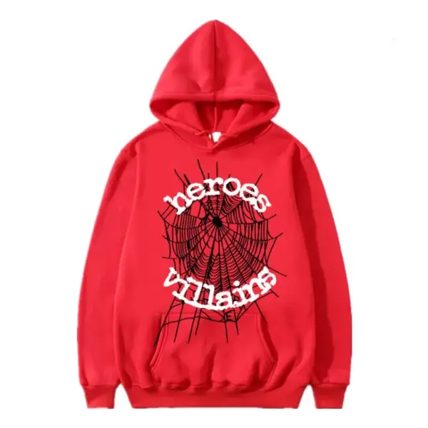 Sp5der x Heroes and Villains Hoodie