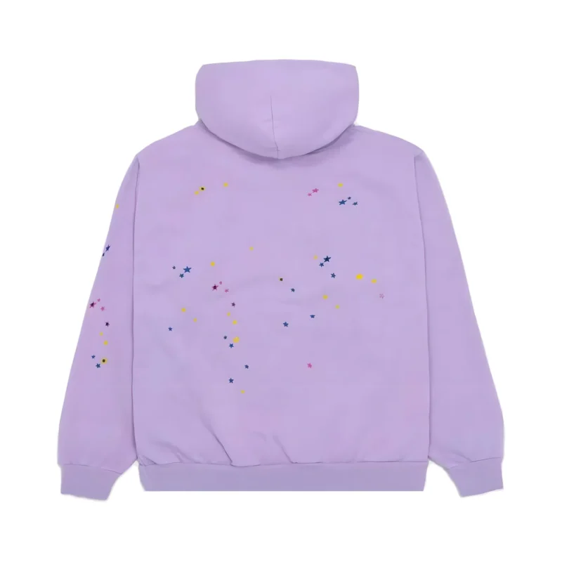 Spider Acai Purple Hoodie