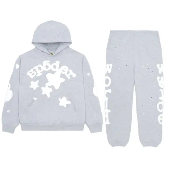 Spider Beluga Grey Tracksuit