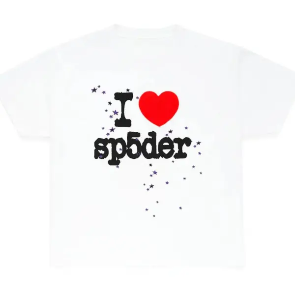 Spider Heart White T-Shirt