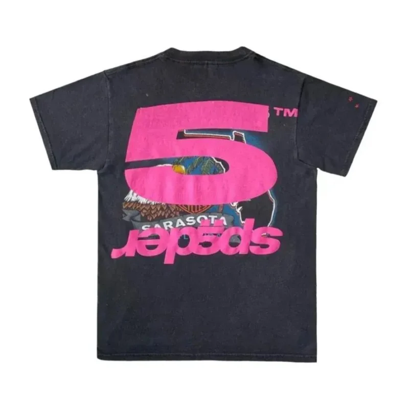 Spider Worldwide x Harley Davidson Vintage T-Shirt - Black